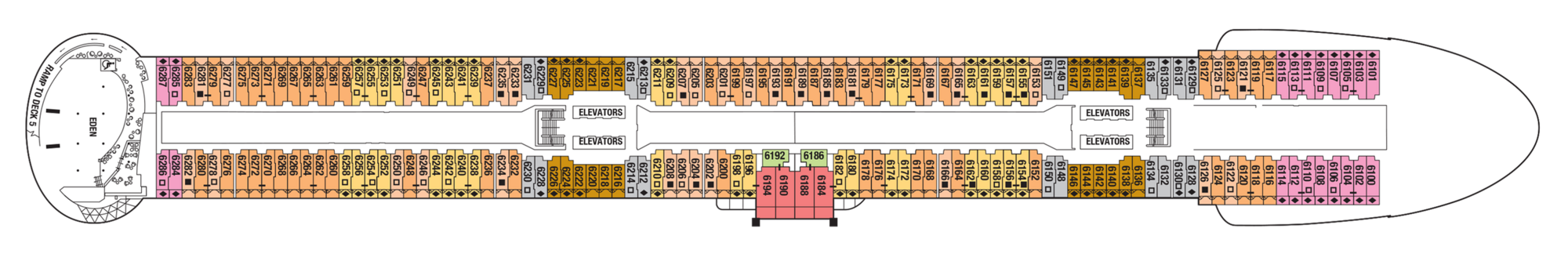 Deck 6 plan
